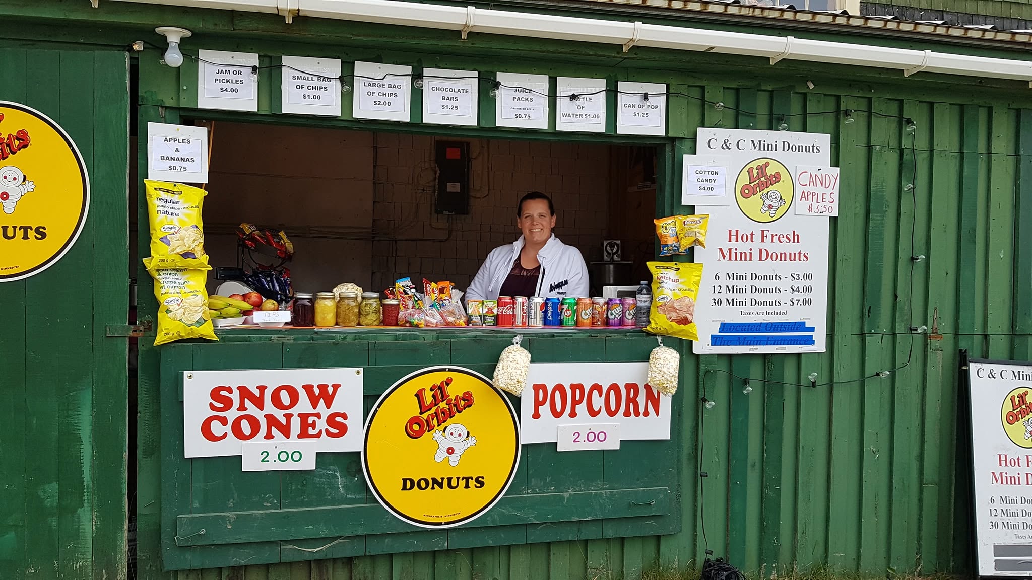 Mini Donuts and Snacks